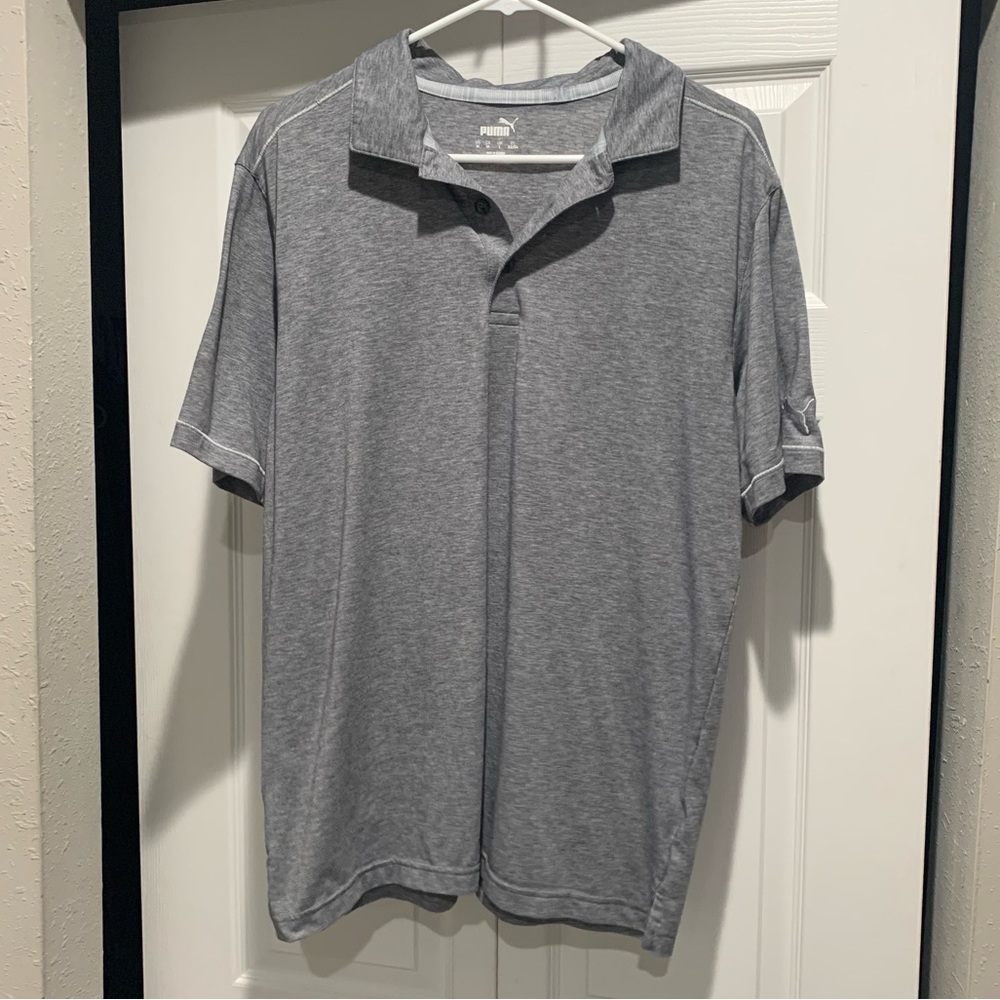 Puma gray polo